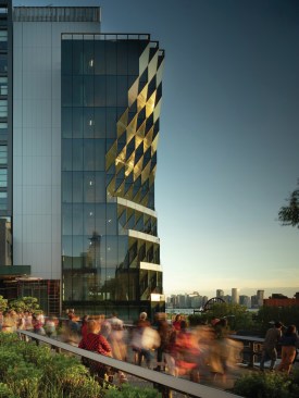 Studio Gang's office building along the High Line