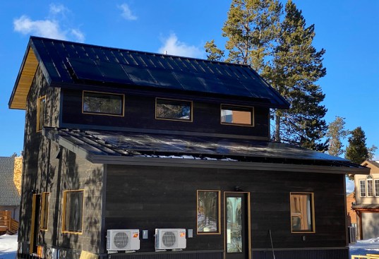 The 2020 Solar Decathlon Build Challenge home from the University of Colorado in Boulder, Colorado.