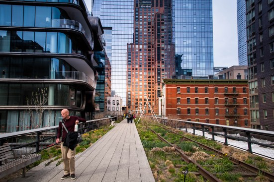 Zaha Hadid's condo building along the High Line