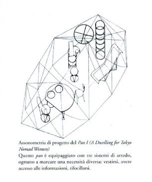 Axonometric of the pao