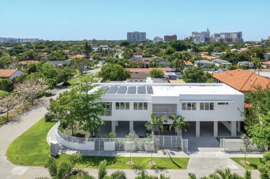 The project is also registered with the United States Green Building Council with the goal of becoming one of only a handful of LEED Platinum certified single-family homes in the city of Miami and the first under the V4 rating system.