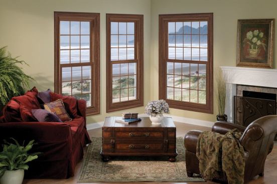 The energy-efficient windows have an R value of 5.
