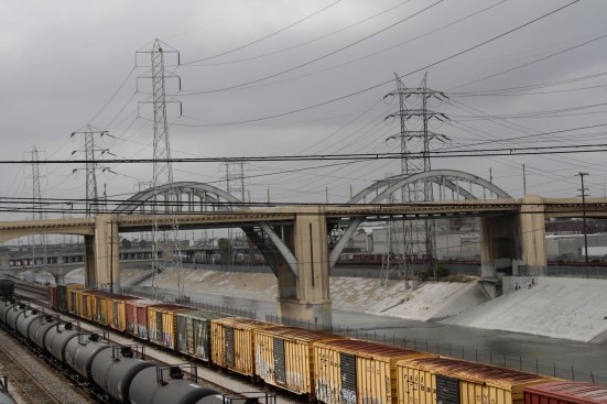 Original Sixth Street Viaduct, in Los Angeles