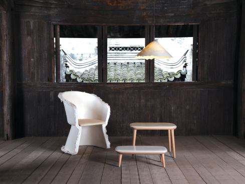 Tié Paper Chair by Pinwu