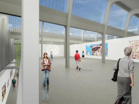 Daylit gallery (2011).