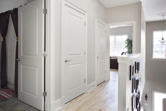 Interiors are bright and open and feature water- and energy-saving amenities.