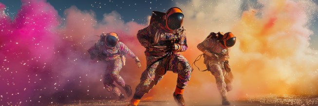 After the End Astronaut Dance by Liam Young.