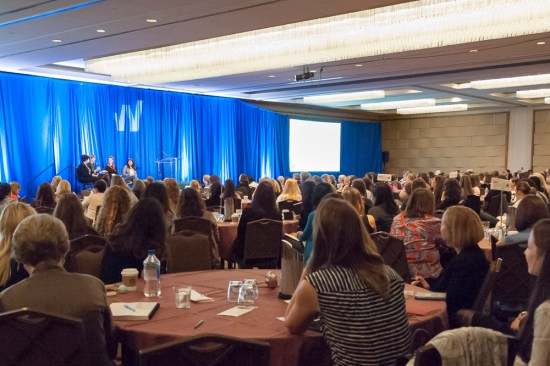 The Capital Clients panel featured (l to r) moderator Paula Loomis, FAIA; Kathleen Ferguson; Sara G. Phillips, AIA; and Reema Gupta, AIA.