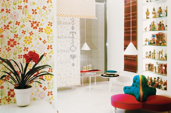Textiles & Objects Shop, in New York, by Alexander Girard for Herman Miller, 1961