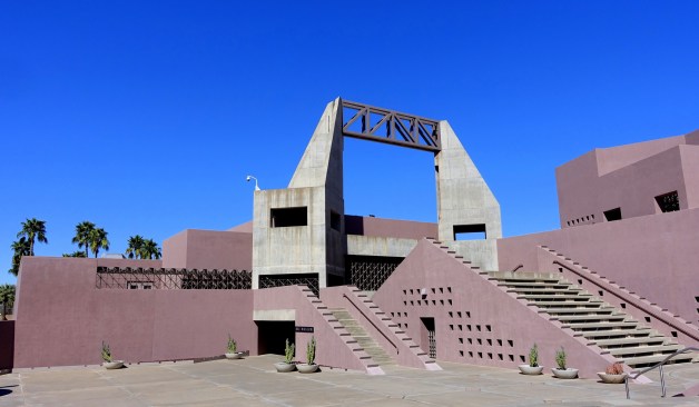 Nelson Fine Arts Center and ASU Art Museum at the Arizona State University, designed by Antoine Predock.