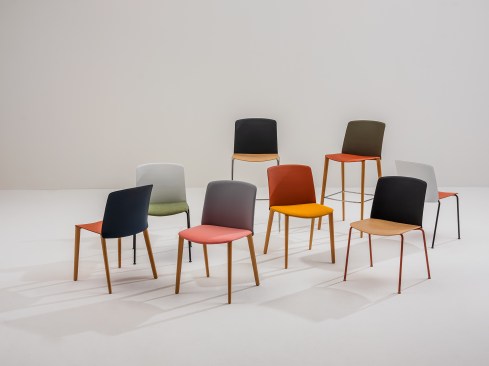 Arper Mixu seating collection