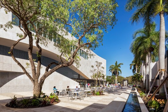 Following 2017’s Hurricane Irma, Weiss/Manfredi created a central courtyard at Artis—Naples, in Naples, Fla., which has hosted live performances during the COVID-19 pandemic.
