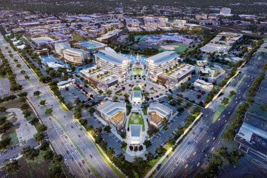 A rendering of the Aspira Campus