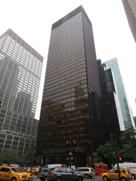 Mies van der Rohe's Seagram Building was the subject of a Boolean formulation in a 1972 paper from the University of Cambridge.