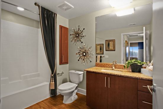 High-efficiency dual-flush toilets from Briggs keep water use low.