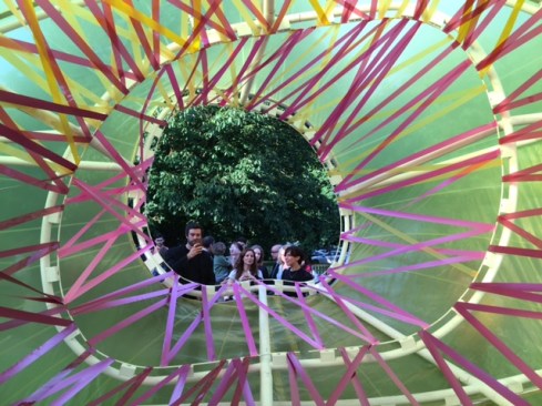 2015 Serpentine Gallery Pavilion, London, by SelgasCano.
