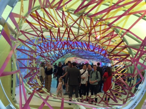 2015 Serpentine Gallery Pavilion, London, by SelgasCano.