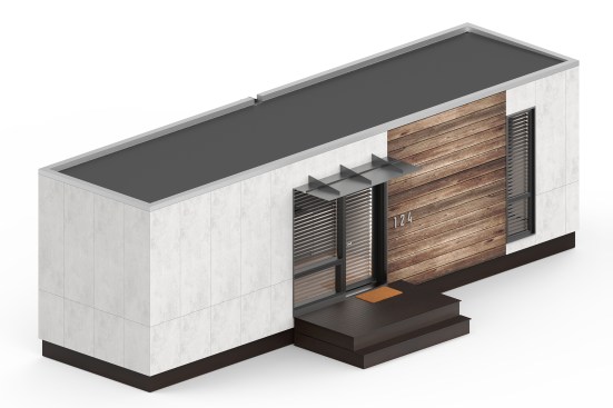 A rendering of a Blokable unit