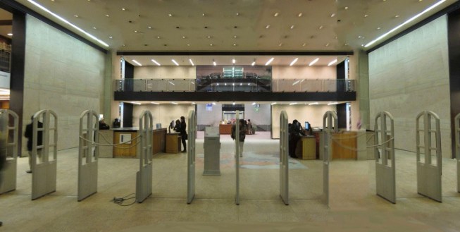 The original Johnson Building entry