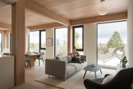 Each residence also has a covered balcony that can accomodate up to eight people.