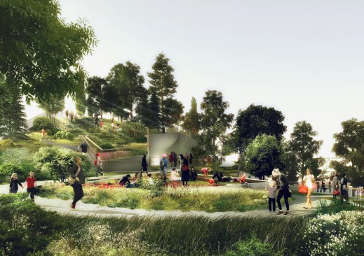 Pier+55%2c+New+York%2c+New+York+by+Heatherwick+Studio