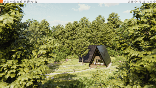 Create fully immersive 3D models with ease to win work.