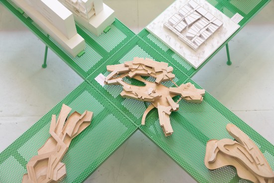 A scene from CAMPUS AULA: Educational Architecture in Latin America at the Center for Architecture in New York.