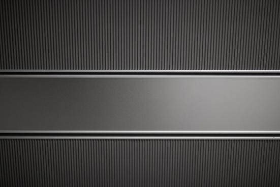 LEVELe Wall System with Capture panels; insets in Bonded Aluminum with Dark Patina and Delta pattern and Stainless Steel with Seastone finish at 101 Capitol Centre, Jackson, Mississippi