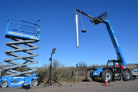 Chime prototype testing and sound recording.