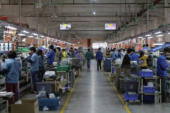 China Microwave Factory Production by Liam Young.