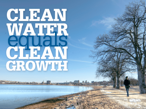 Portland, Maine’s “Clean Water Equals Clean Growth” campaign doesn’t distinguish between tap water, sewage, and rain; it emphasizes the economic value of water. Public works developed the messaging after a survey showed residents don’t care about details; they just want water they can safely drink and play in. The take-home message for the city was, “It’s not about how the money is raised, it’s how the money is spent.” 