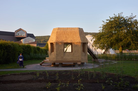 The Tane Garden House in Weil am Rhein, Germany, and its architect Tsuyoshi Tane.