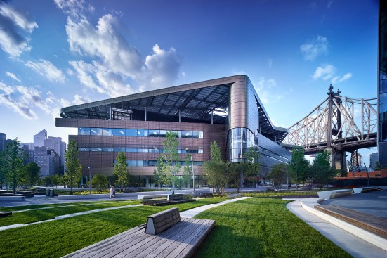 The Bloomberg Center at Cornell Tech, designed by Morphosis Architects