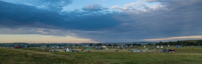 Dakota Access Pipeline protest at the Sacred Stone Camp near Cannon Ball, N.D.