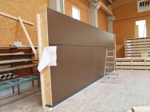 Prefabricated CLT panel