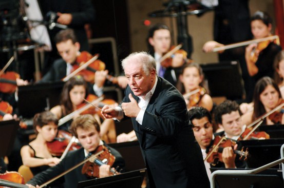 Barenboim conducting