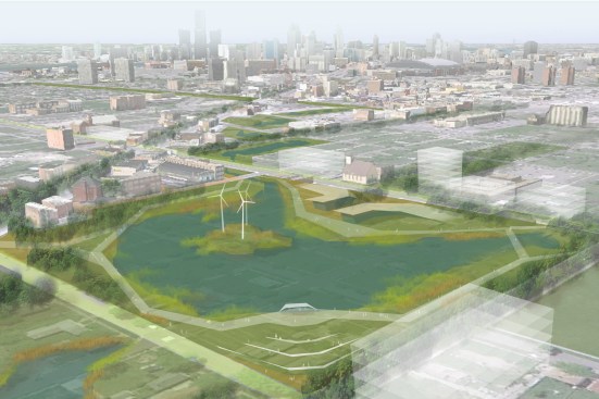The DCDC's Bloody Run Creek Greenway Redevelopment Project, a plan for the city's east side