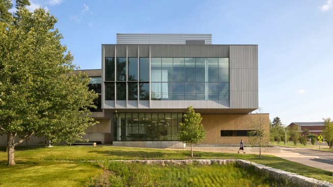 Deborah Berke Partners completed the Rockefeller Arts Center at SUNY Fredonia, N.Y., in 2017.