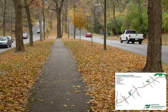 Designed by Frederick Law Olmstead, the Eastern Parkway in Louisville, Ky., served as the test site for this research project. The goal was to improve the experience for all users and modes of transportation on the parkway.