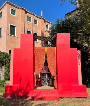 WE The 7: A Conversation with the African Diaspora, an exhibition curated by Morgan State University School of Architecture and Planning assistant professor Coleman A. Jordan, on display at the 2021 Venice Architecture Biennale’s ArchiAfrika Pavilion