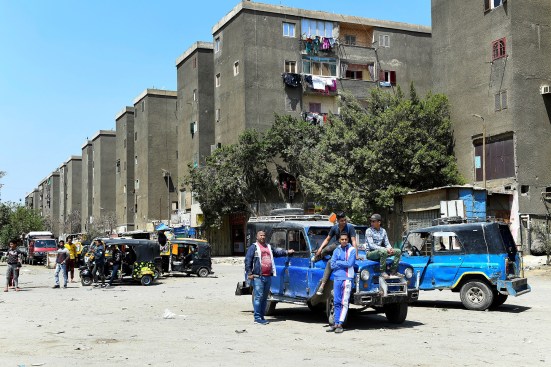 Cairo's informal settlements, or slums, house a large percentage of the city's population.