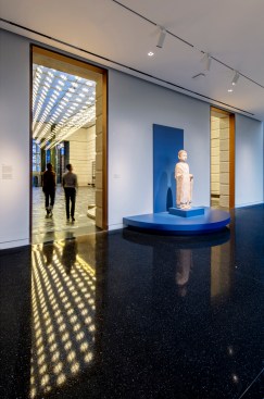 View from doorway