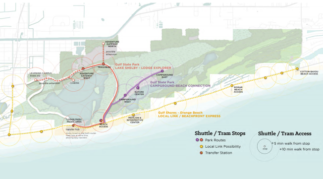 image via Gulf State Park Enhancement Project