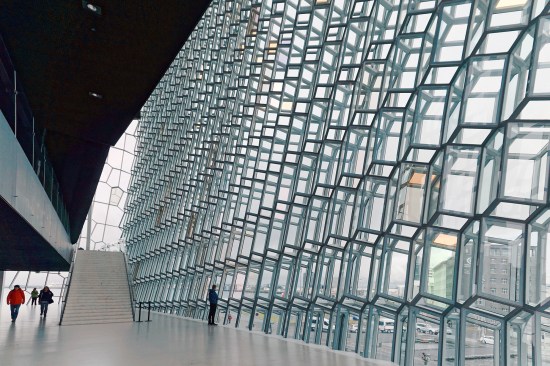 Harpa Concert Hall and Conference Center in Reykjavík