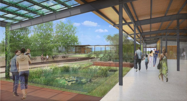 Renderings of the second phase for Headwaters at the Comal