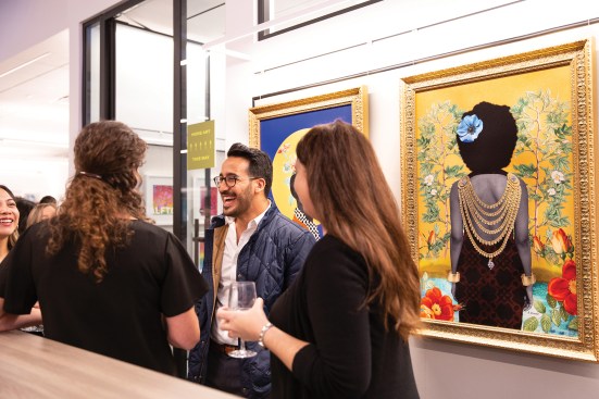 Art Night at Hickok Cole's Washington, D.C. office