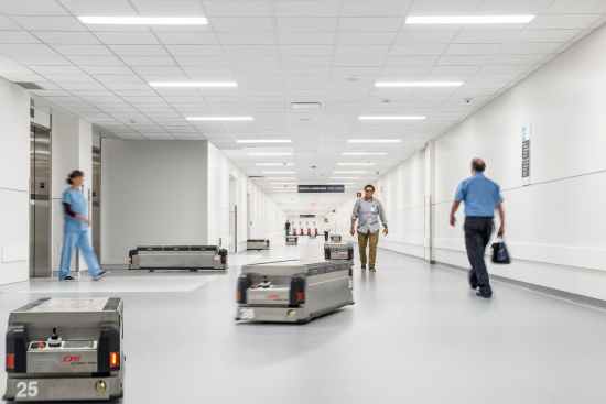 Centre hospitalier de l'Université de Montréalf, designed by CannonDesign and NEUF NEUF architect(e)s.