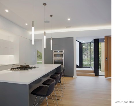 Kitchen and stair