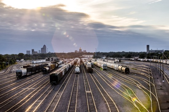 Trains in Des Moines, Iowa