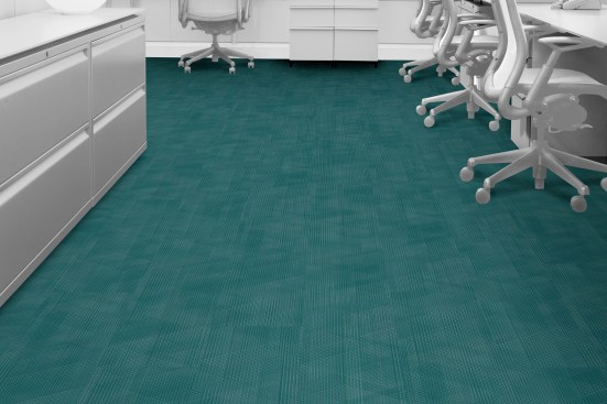 Drawn Lines luxury vinyl tile by Interface